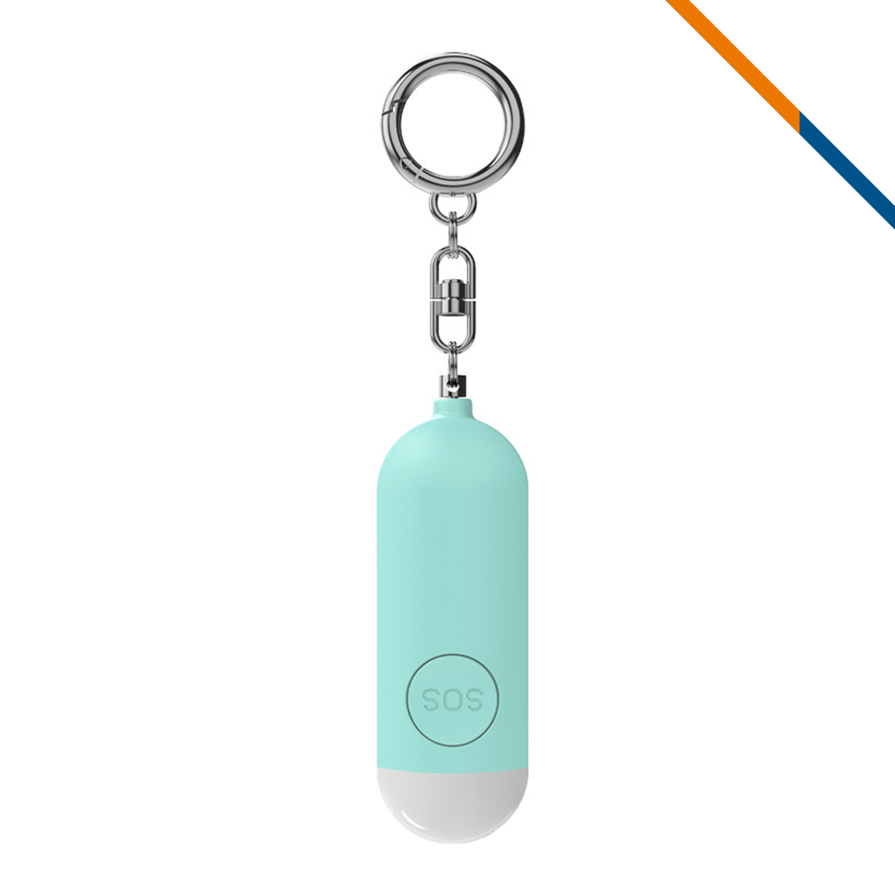 Kelar Rechargeable LED Flashlight Keychain Alarm 7