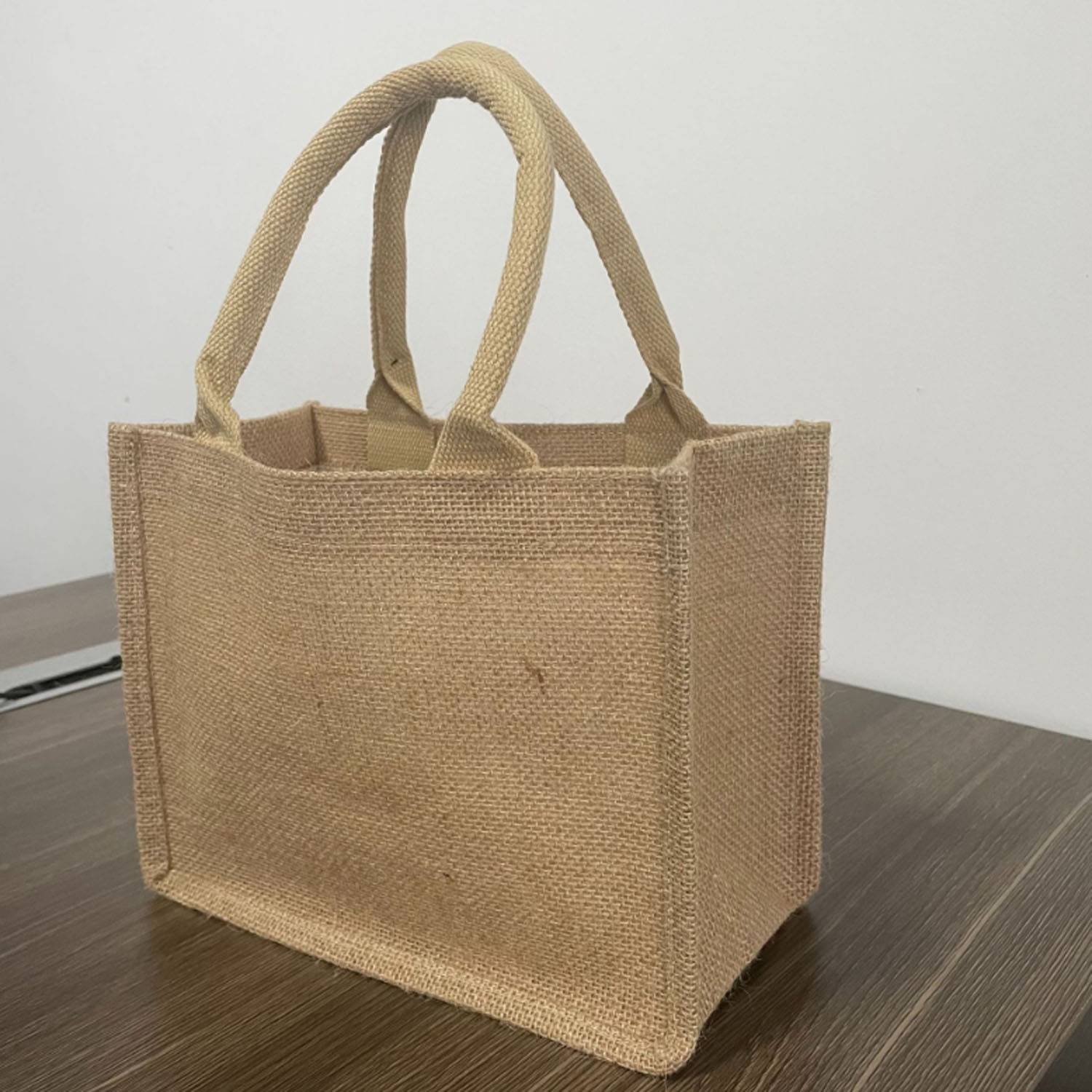 Linen Tote Bag, custom tote bag with logo imprint 4