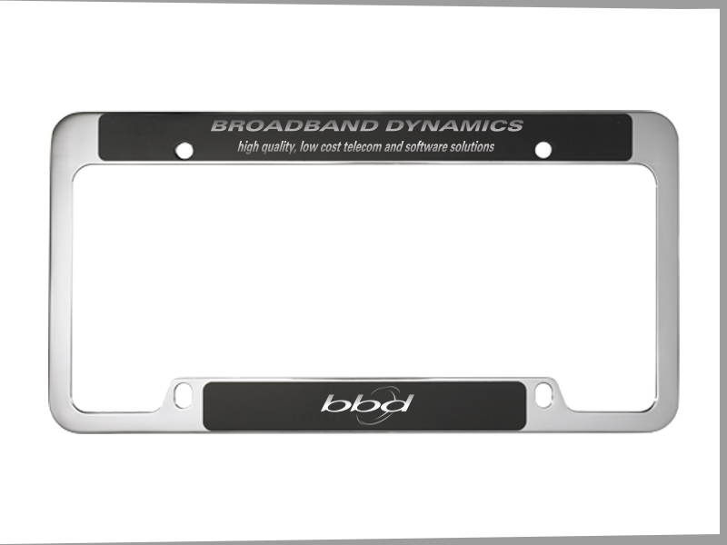 Chrome Plated License Frame