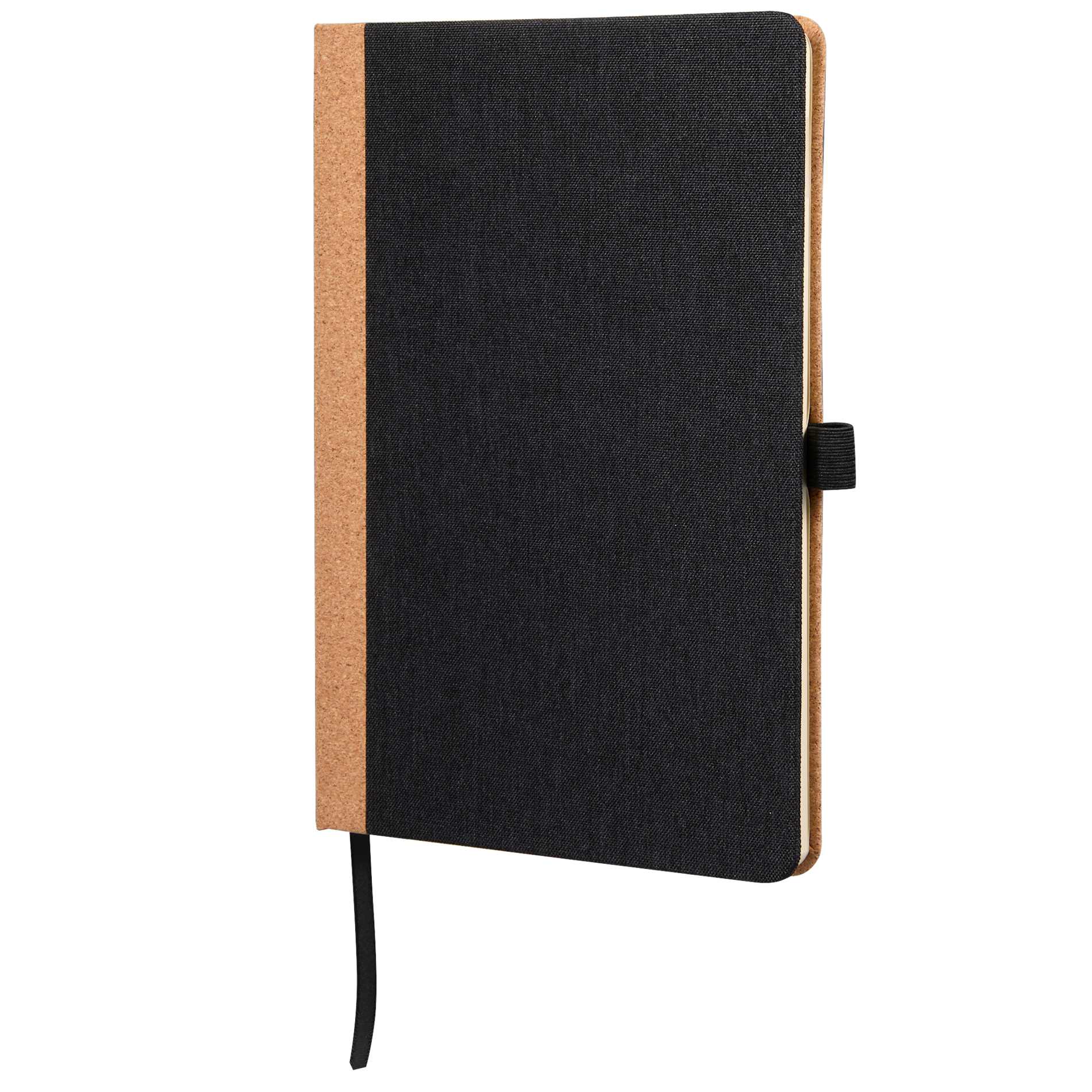 5.5" x 8.5" Recycled PET and Cork Bound Journal 72