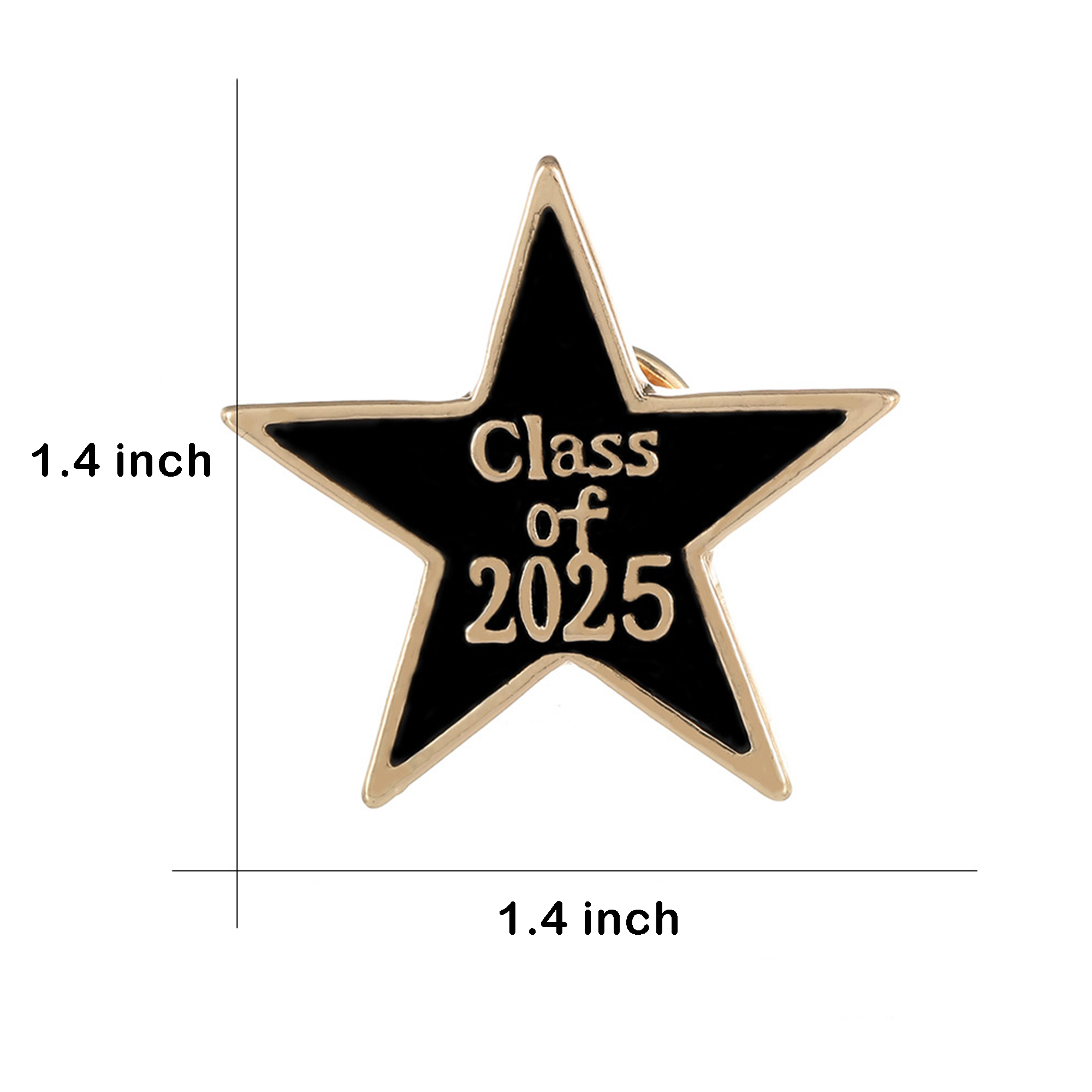 Customizable Class of 2025 Graduation Pins 1