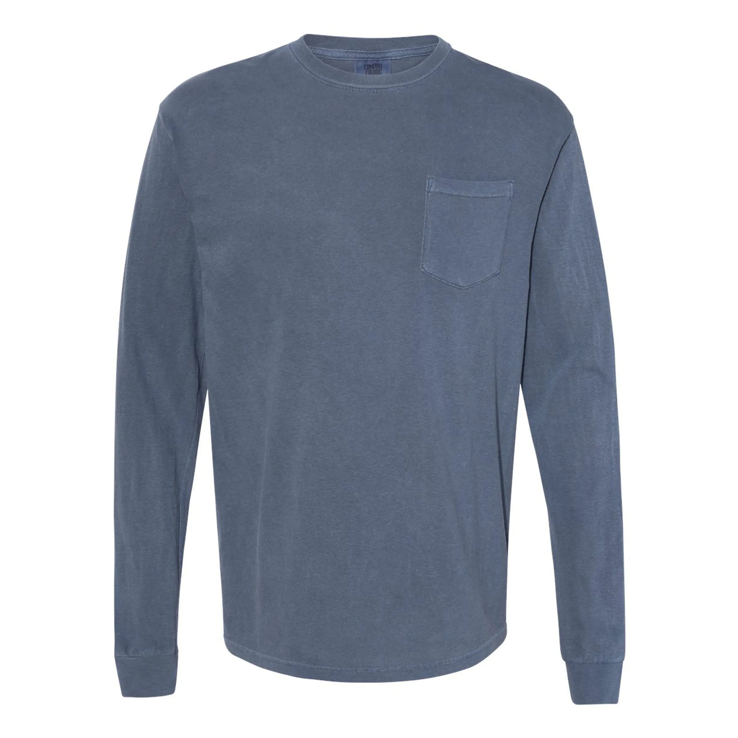 COMFORT COLORS ADULT 6.1 OZ LONG-SLEEVE POCKET T-SHIRT 29