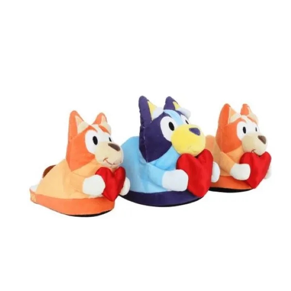 Girls Valentine's Day 3D Scuff Slipper with License 2