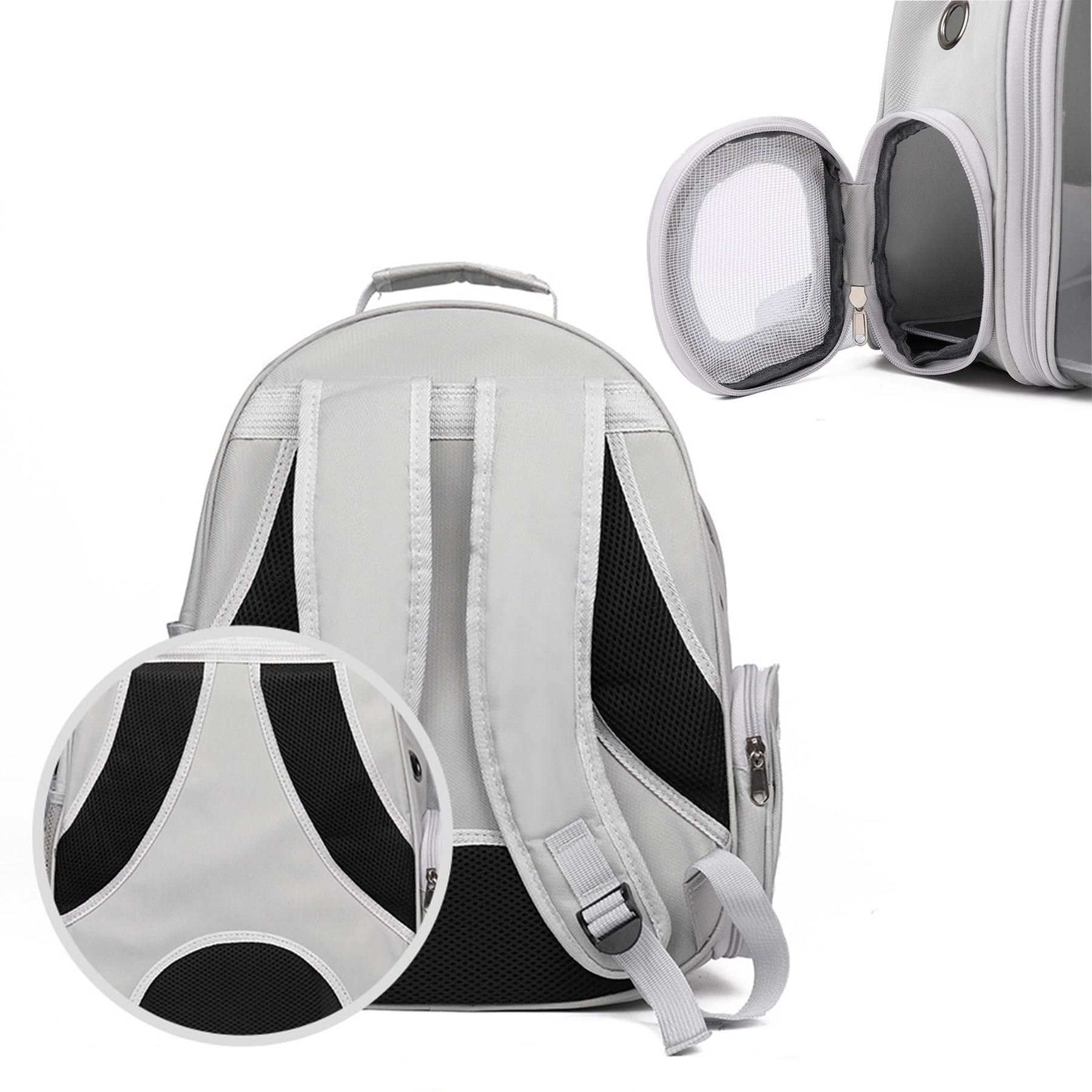 Transparent Space Capsule Pet Carrier 3