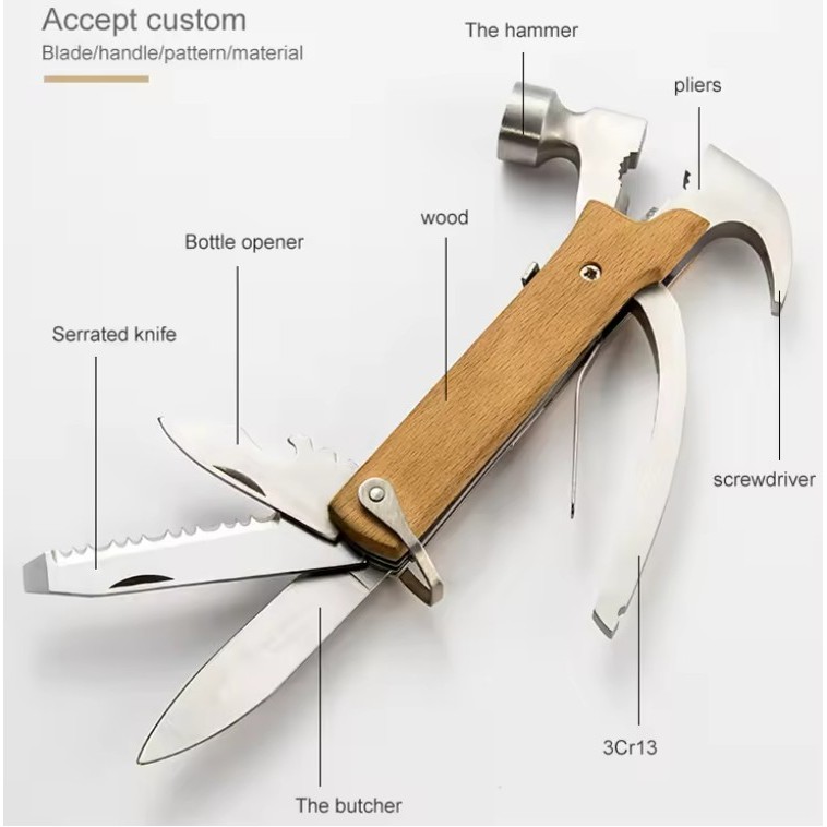 8-in-1 Multitool Hammer 2