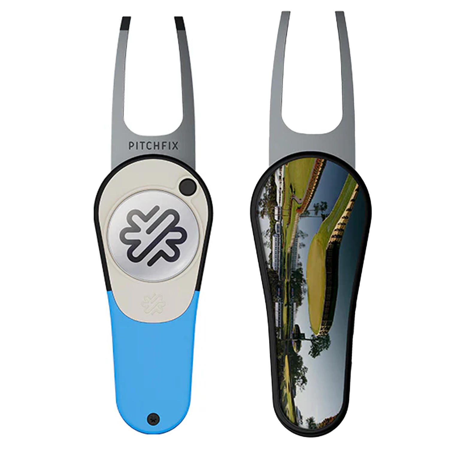 Pitchfix XL Golf Divot Tool with Removeable Ball Marker 1