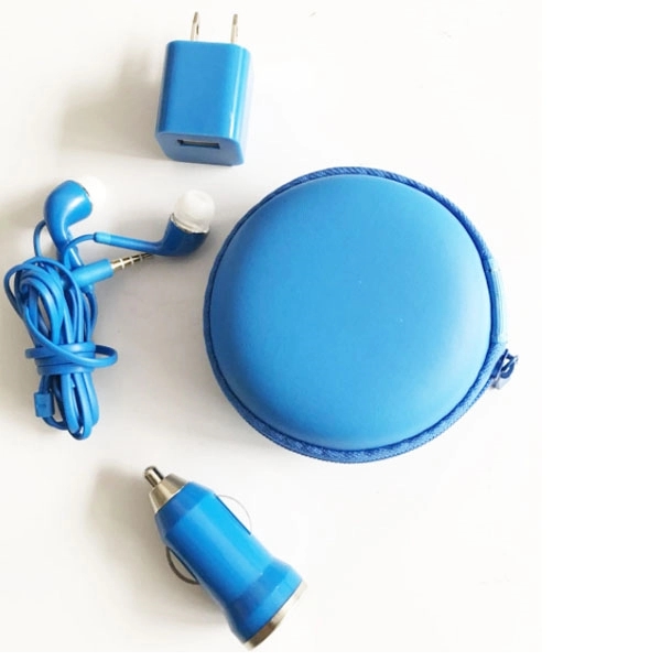 Travel Charging Kit with Earbuds 7
