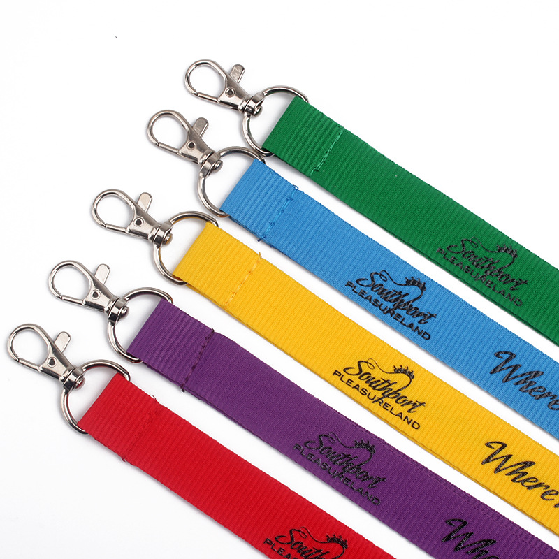 Custom Neck Straps Lanyard w/Hot Stamping Logo 3