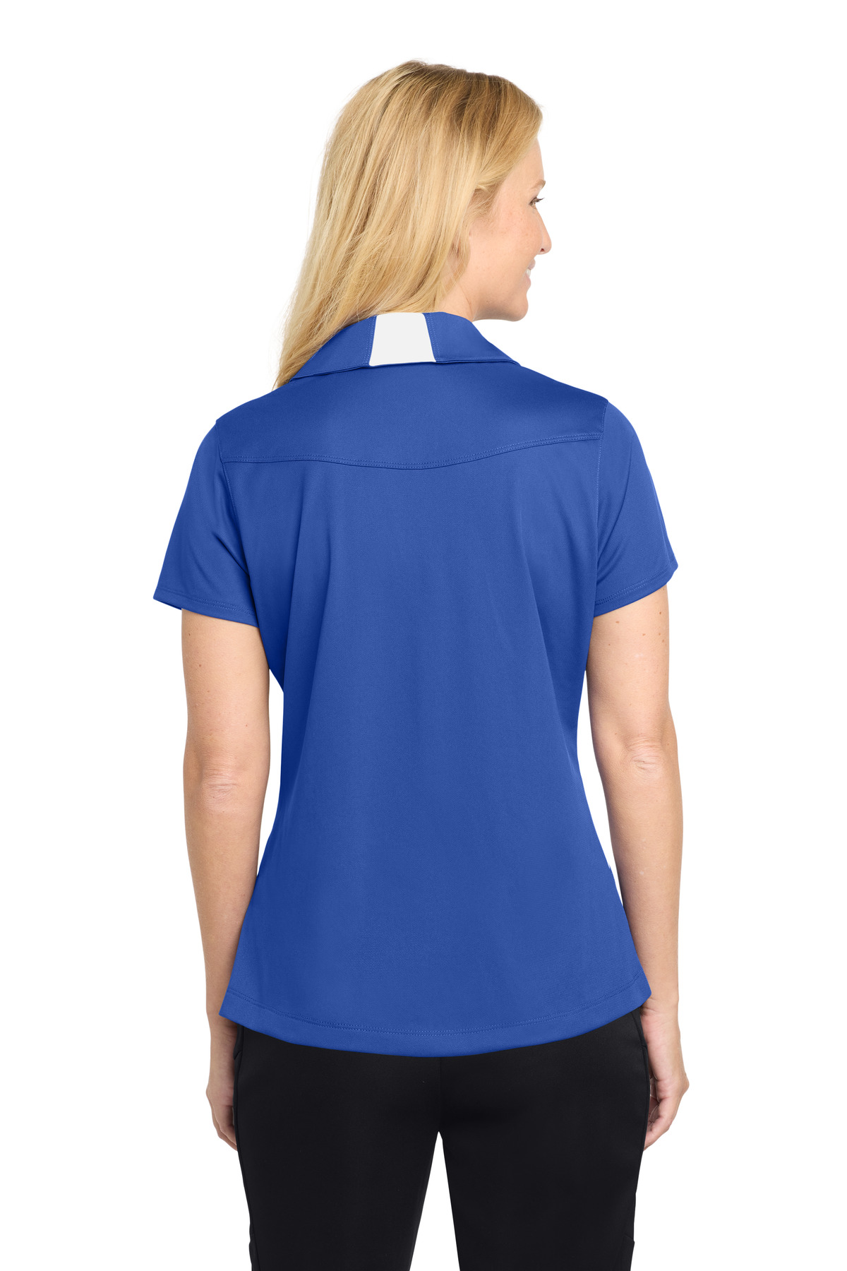 Sport-Tek Women's Side Blocked Micropique Sport-Wick Polo. LST655 73