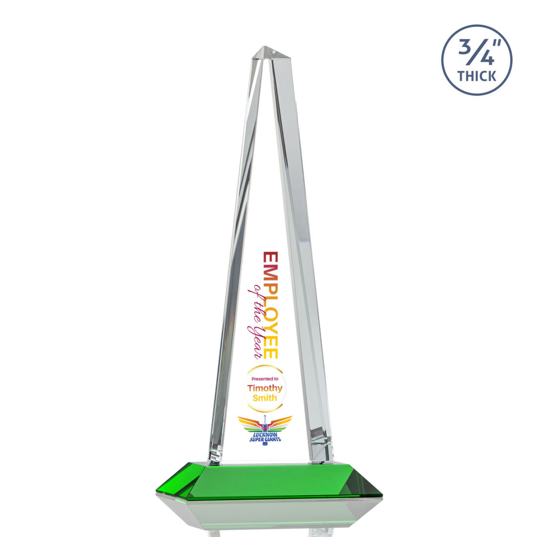 Majestic Tower VividPrint™ Award - Green 2