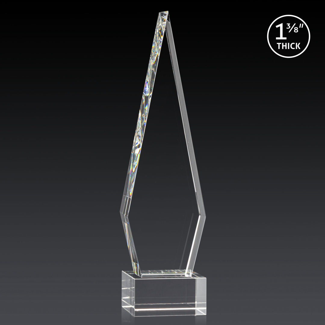 Springfield 3D Award on Hancock Base - Clear 5