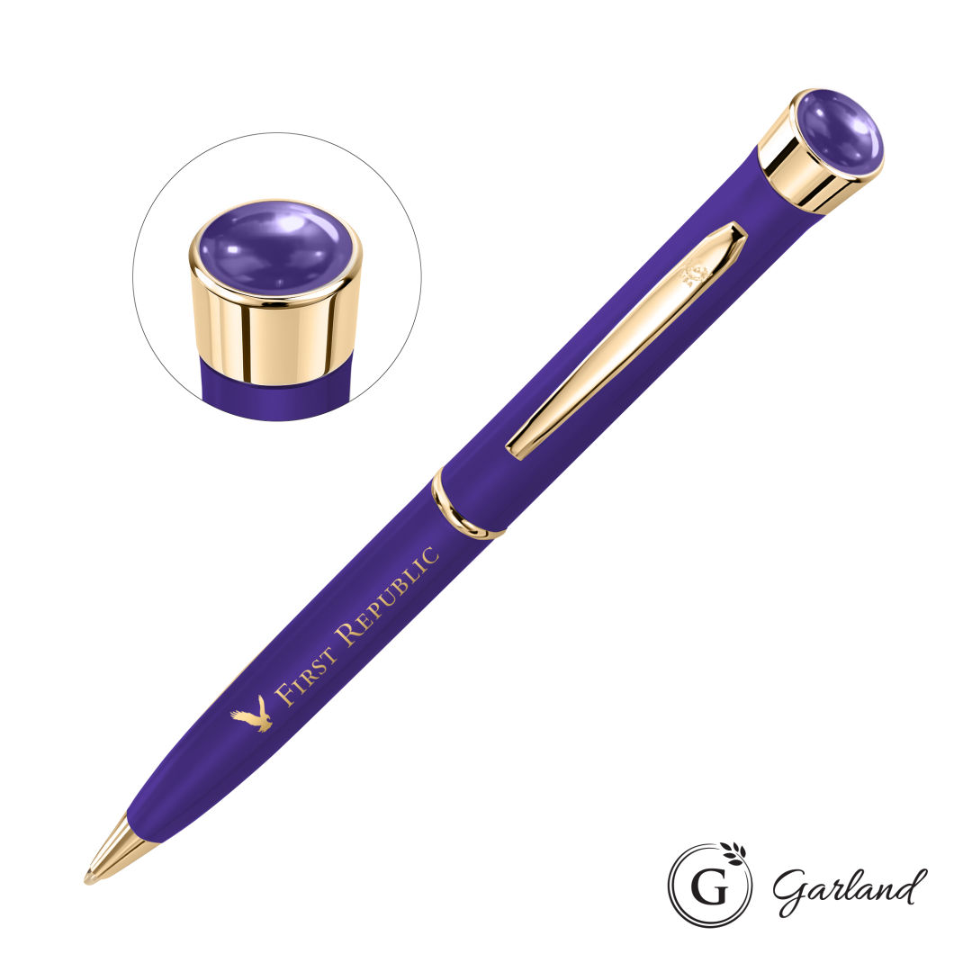 Garland® Color Matte Aura Twist Ballpoint Pen - Gold 8