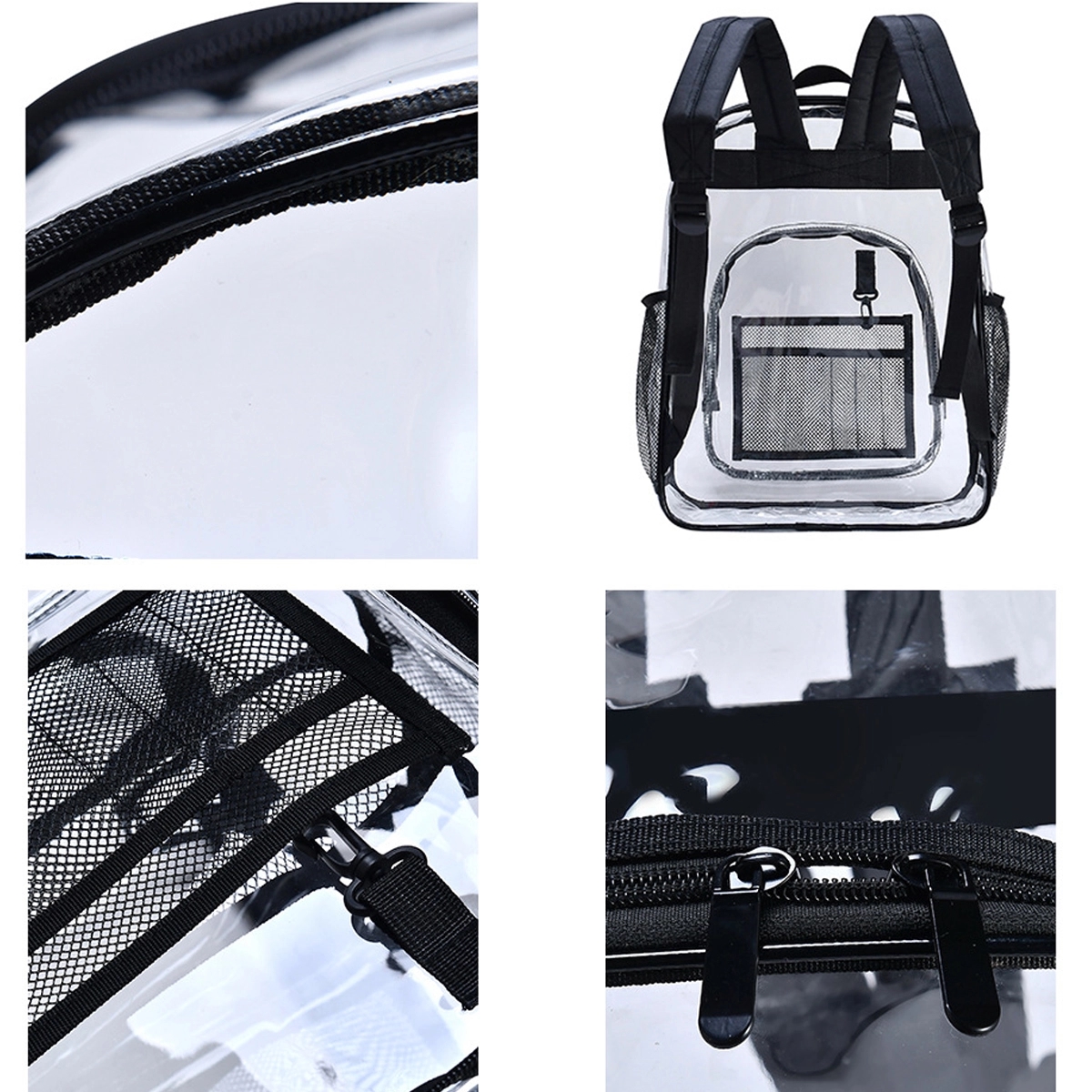 Travel Stadium Approved Clear Backpack 3