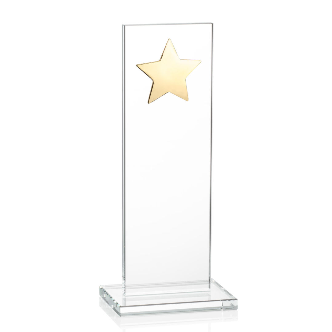 Dallas Star Award - Clear/Gold 6