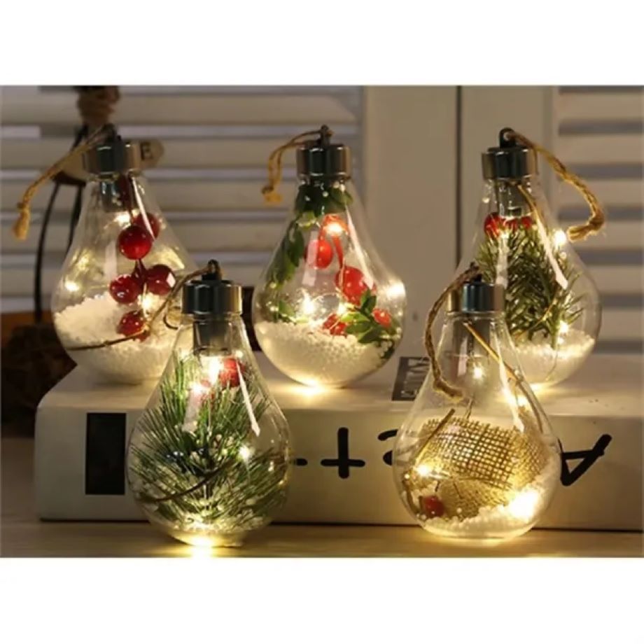 LED Transparent Christmas Ball 2