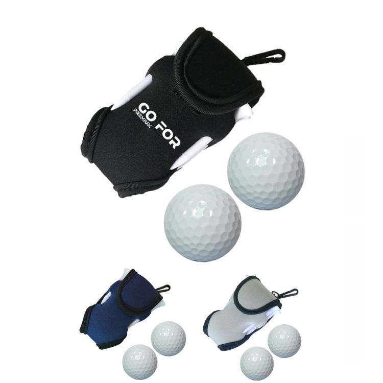 Golfer Mini Waist Pouch Pack with Tees Balls 1