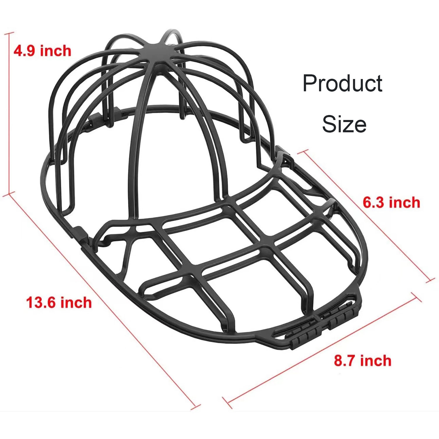 Plastic Pp Baseball Cap Washer Hat Protector 7