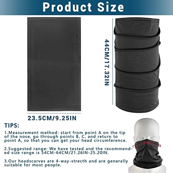 Custom Neck Gaiter Multi-Purpose Face Covering 4