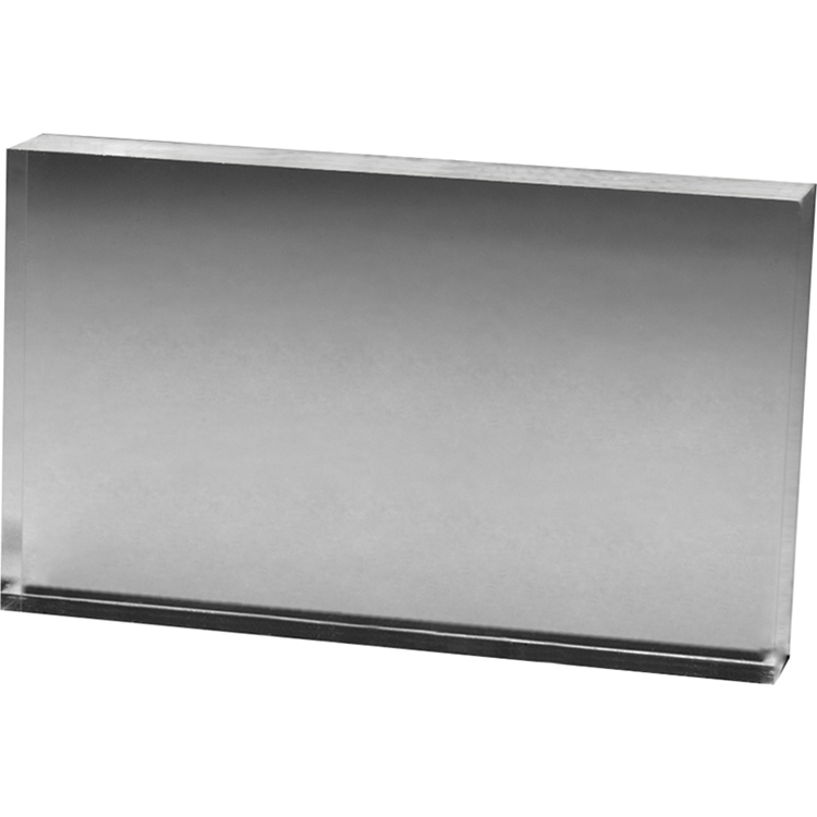 Clear Rectangular Acrylic Paper Weight (3"x 5"x 3/4") Laser Engraved 2