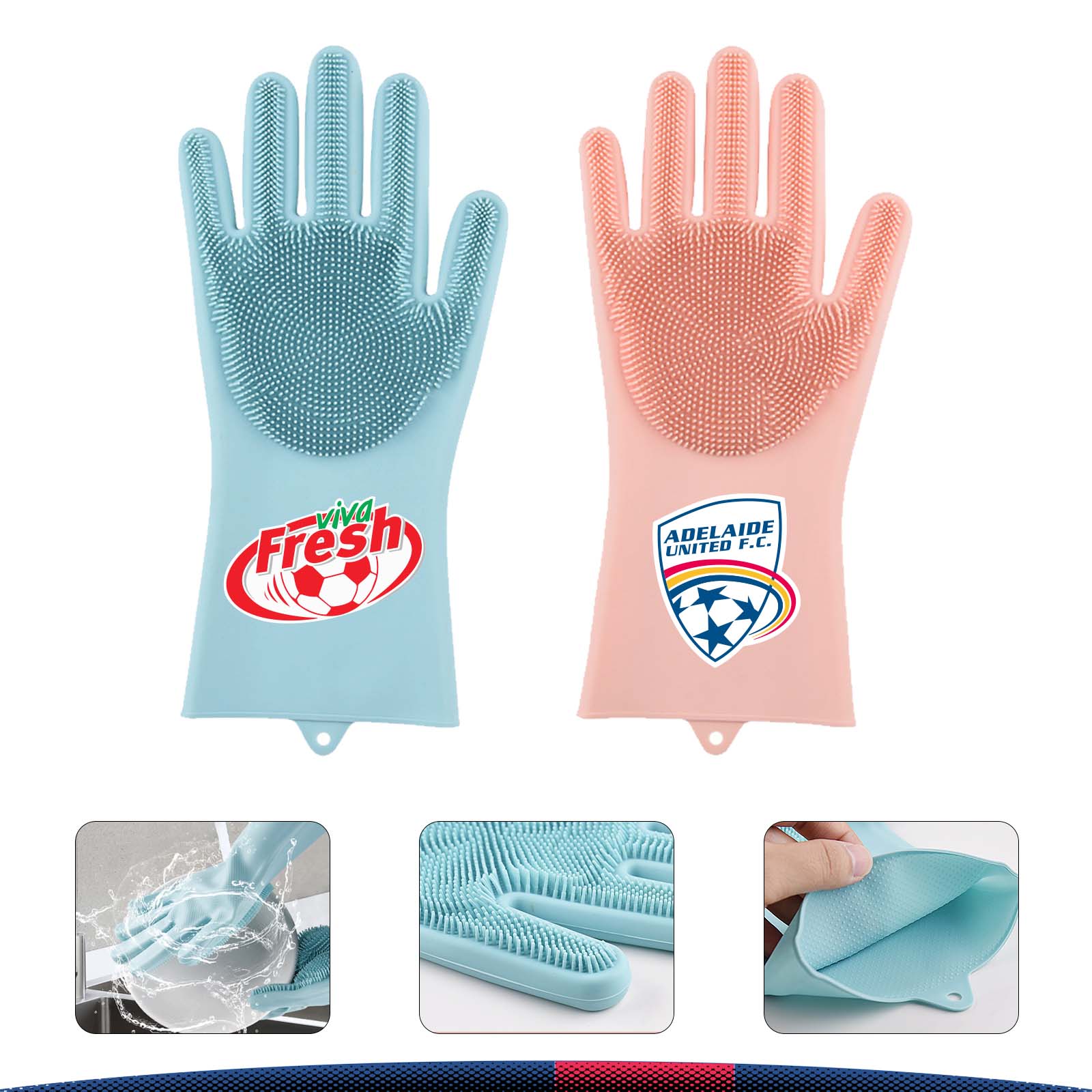 Silicone Brush Gloves 2