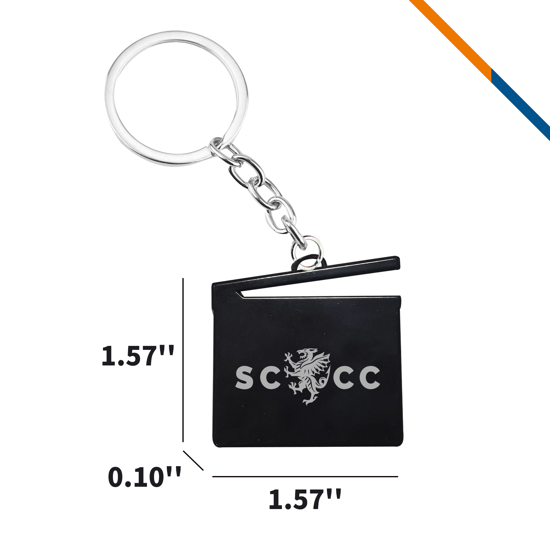 Director Clapboard Keychain 4