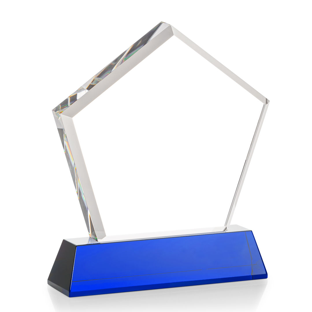 Genosee VividPrint™ Award on Base - Blue 10