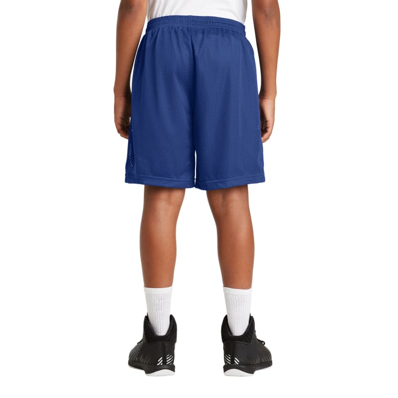 Sport-Tek Youth PosiCharge Classic Mesh Short. 2