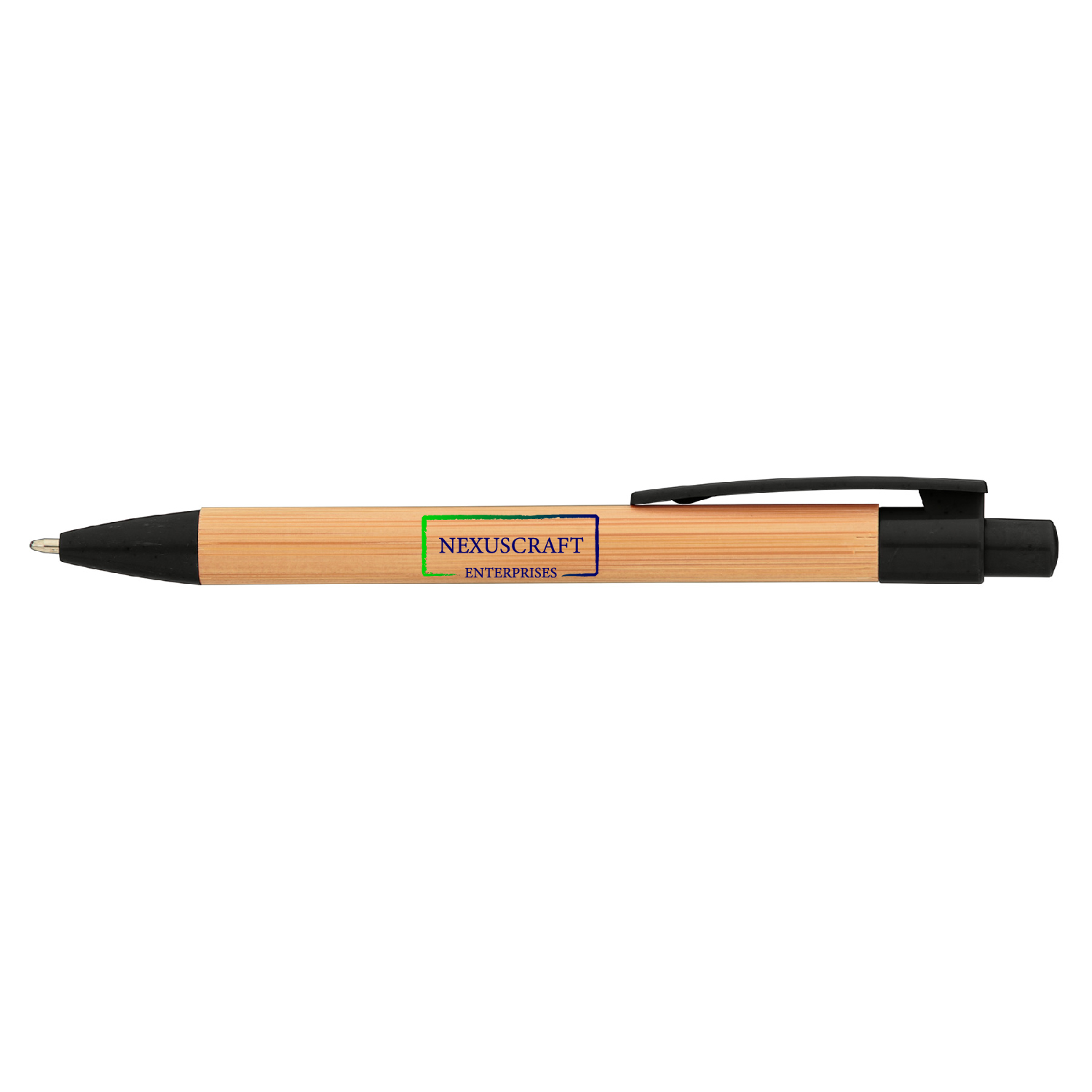 Fiji Bamboo Plastic Pen (Full Color Imprint) 5
