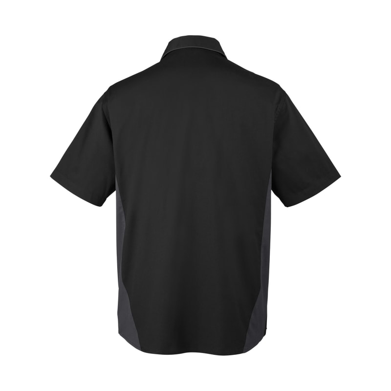 Harriton Men's Tall Flash IL Colorblock Short Sleeve Shirt 20