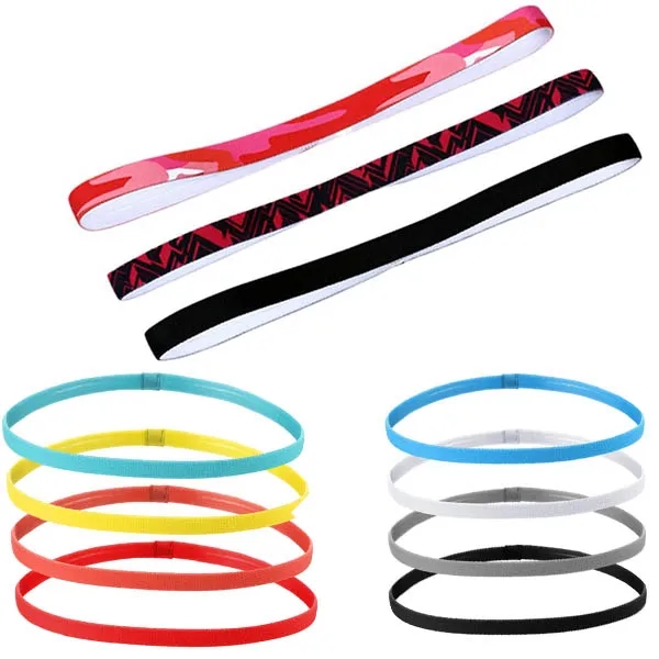 Fitness Elastic Sport Head Wrap Anti Slip Headband 3