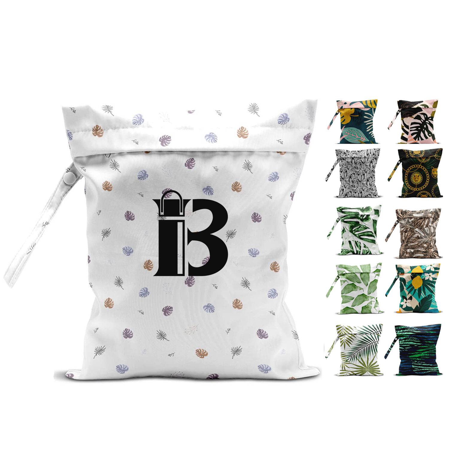 Portable Waterproof Baby Diaper Bag w/ Zipper 15