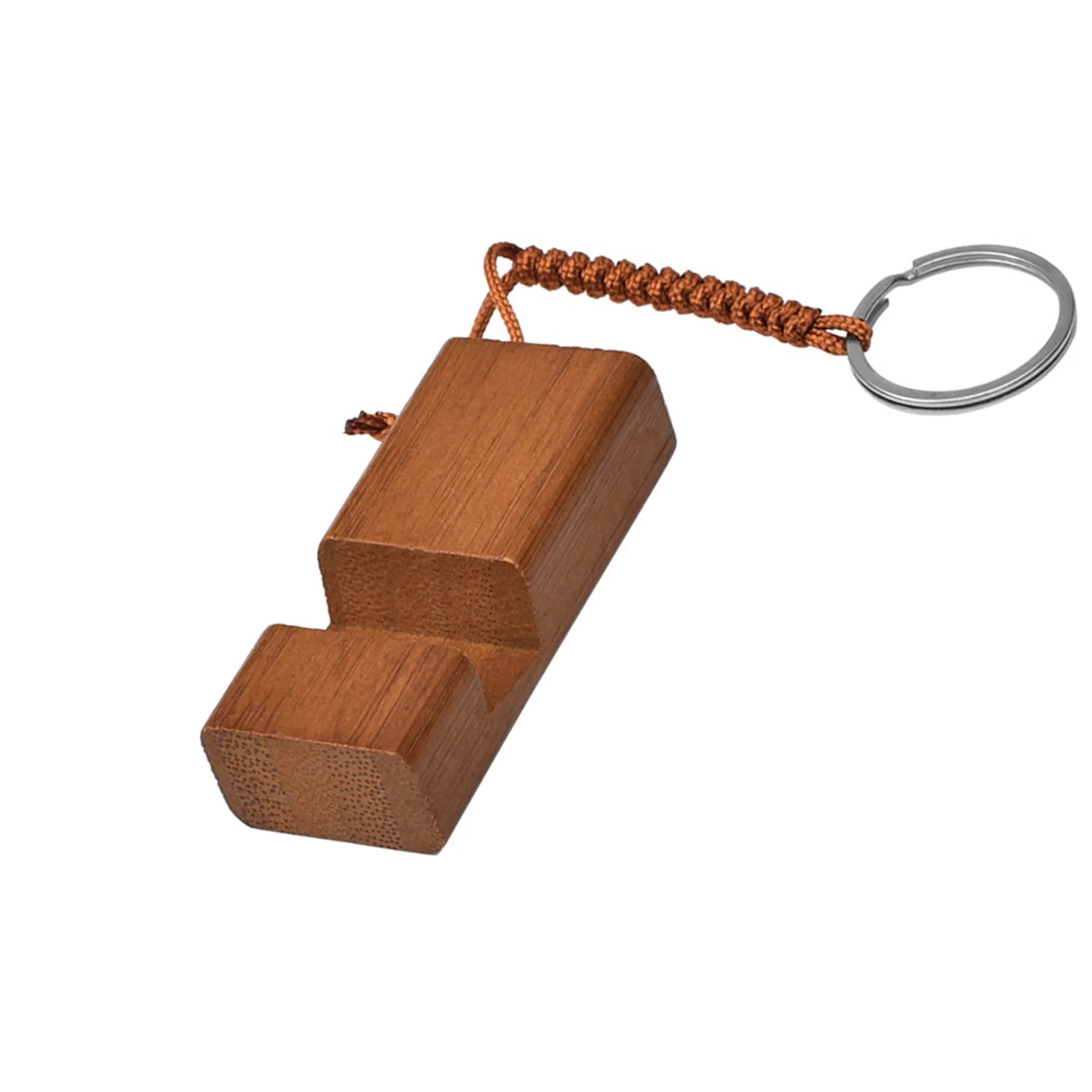 Wooden Phone Keychain 2