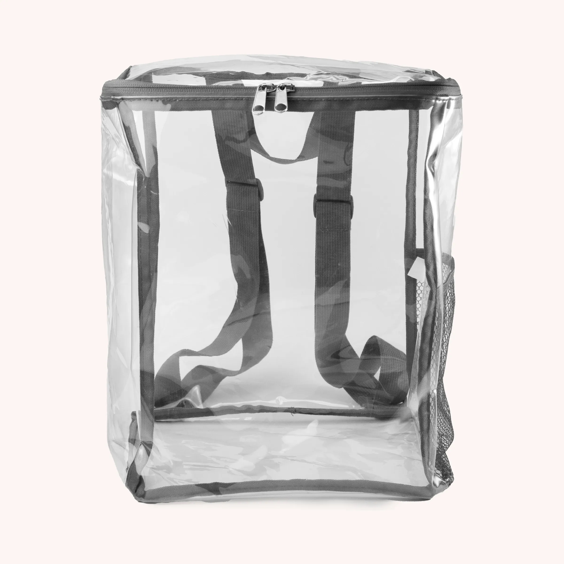 Clear Zipped Backpack 10