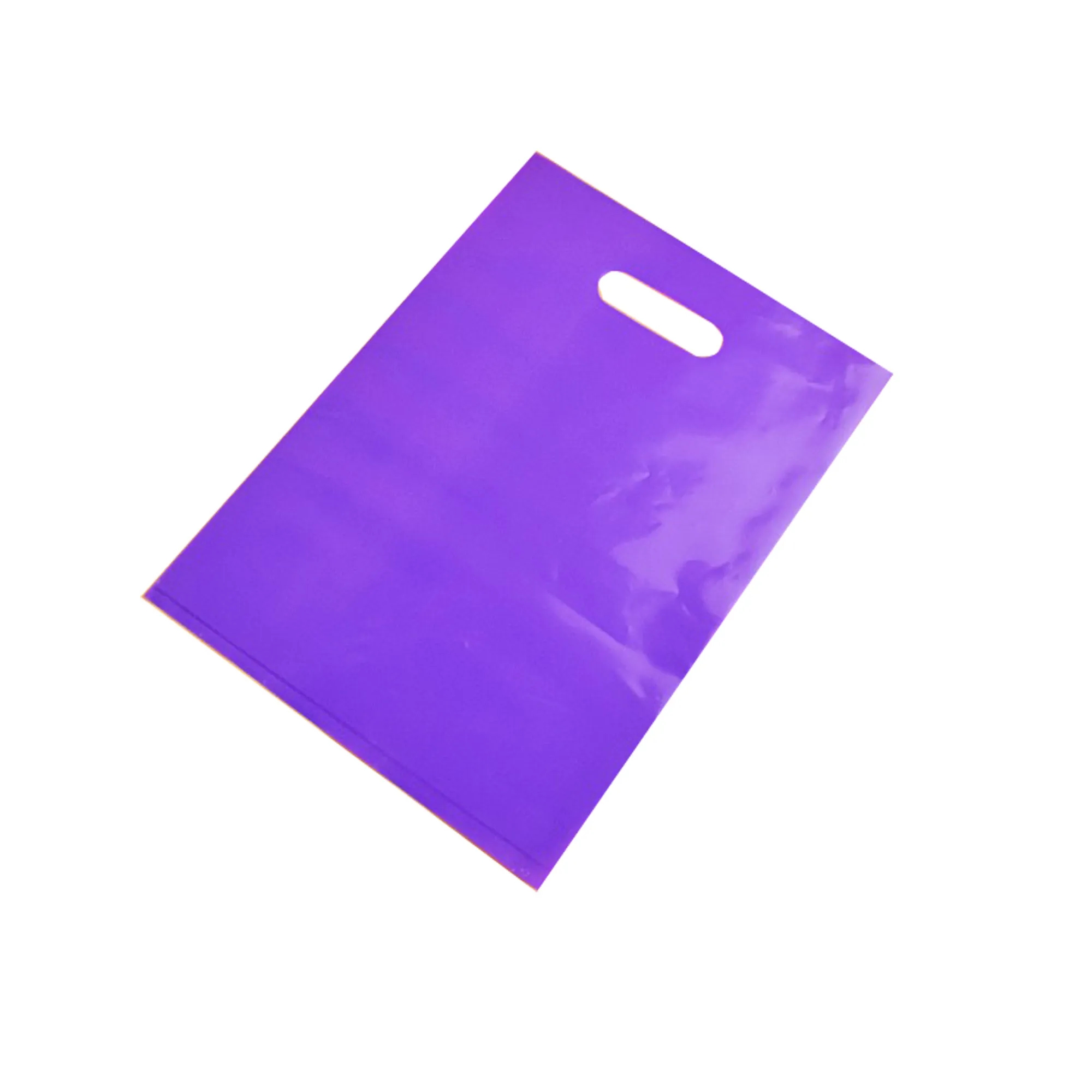 Die Cut Handle PE Shopping Bag MOQ 50pcs 3