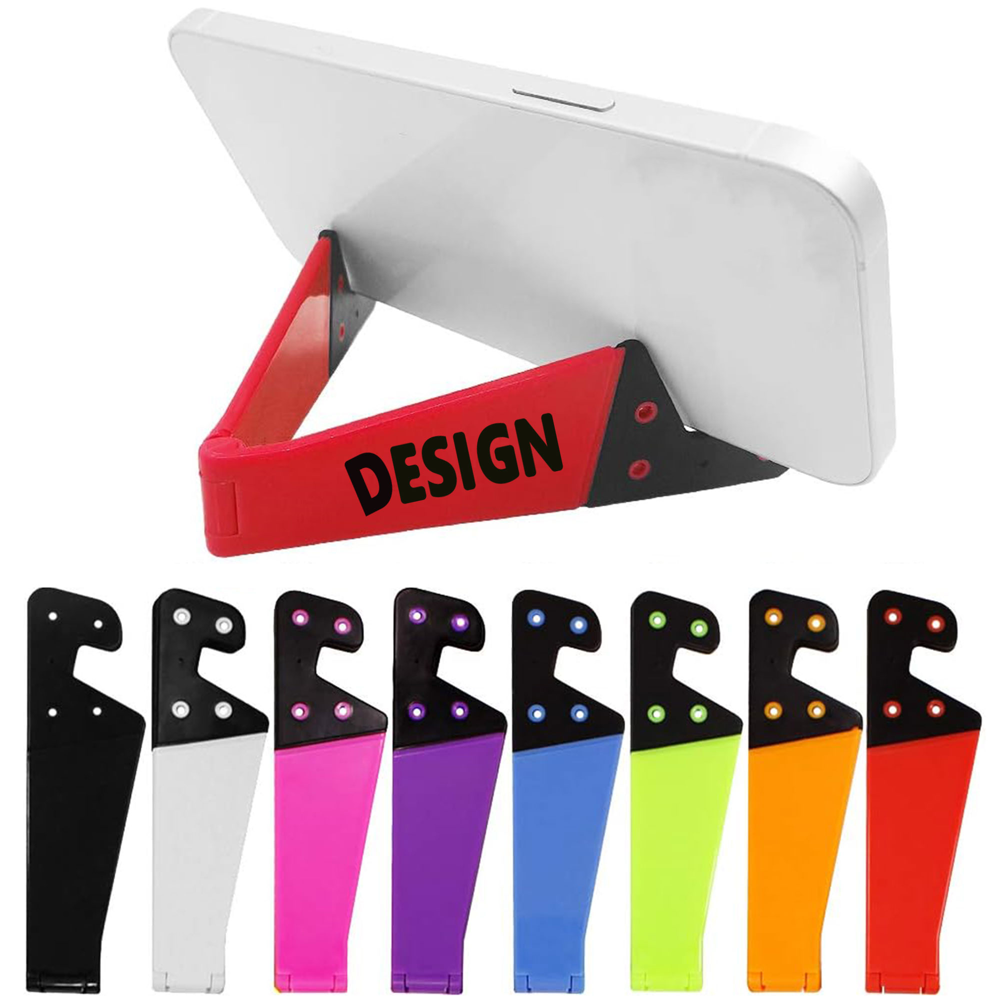 Colorful Portable Foldable V Model Cellphone Holder 2