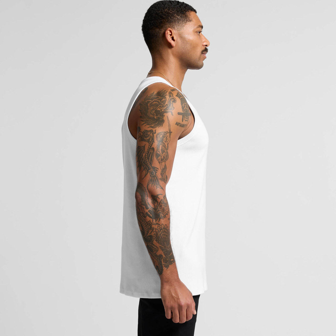 Organic Rib Singlet | 5063G 8