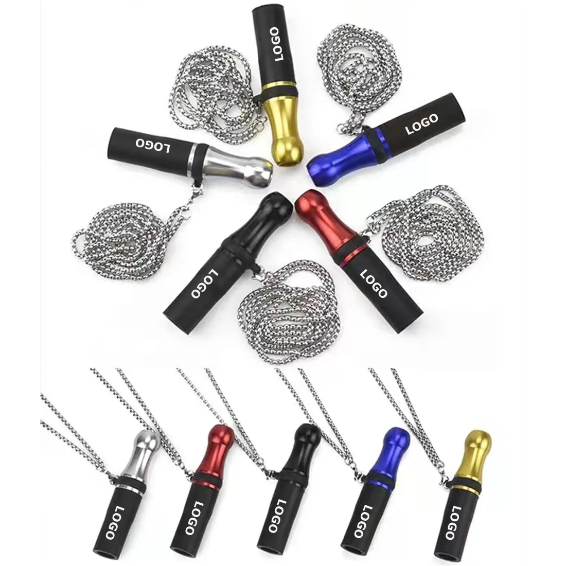 Reusable Aluminum Hookah Mouth Piece Tips 3