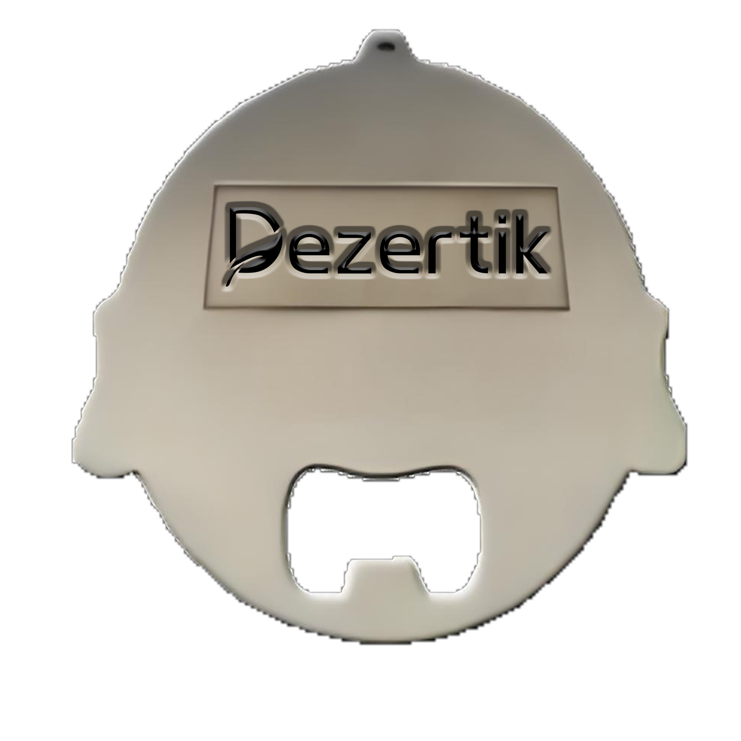 Painted Double-Sided Three-Dimensional Metal Bottle Opener 7