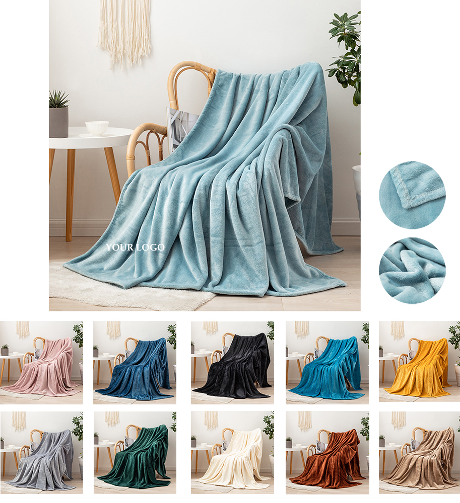 Flannel Throw Blanket 1