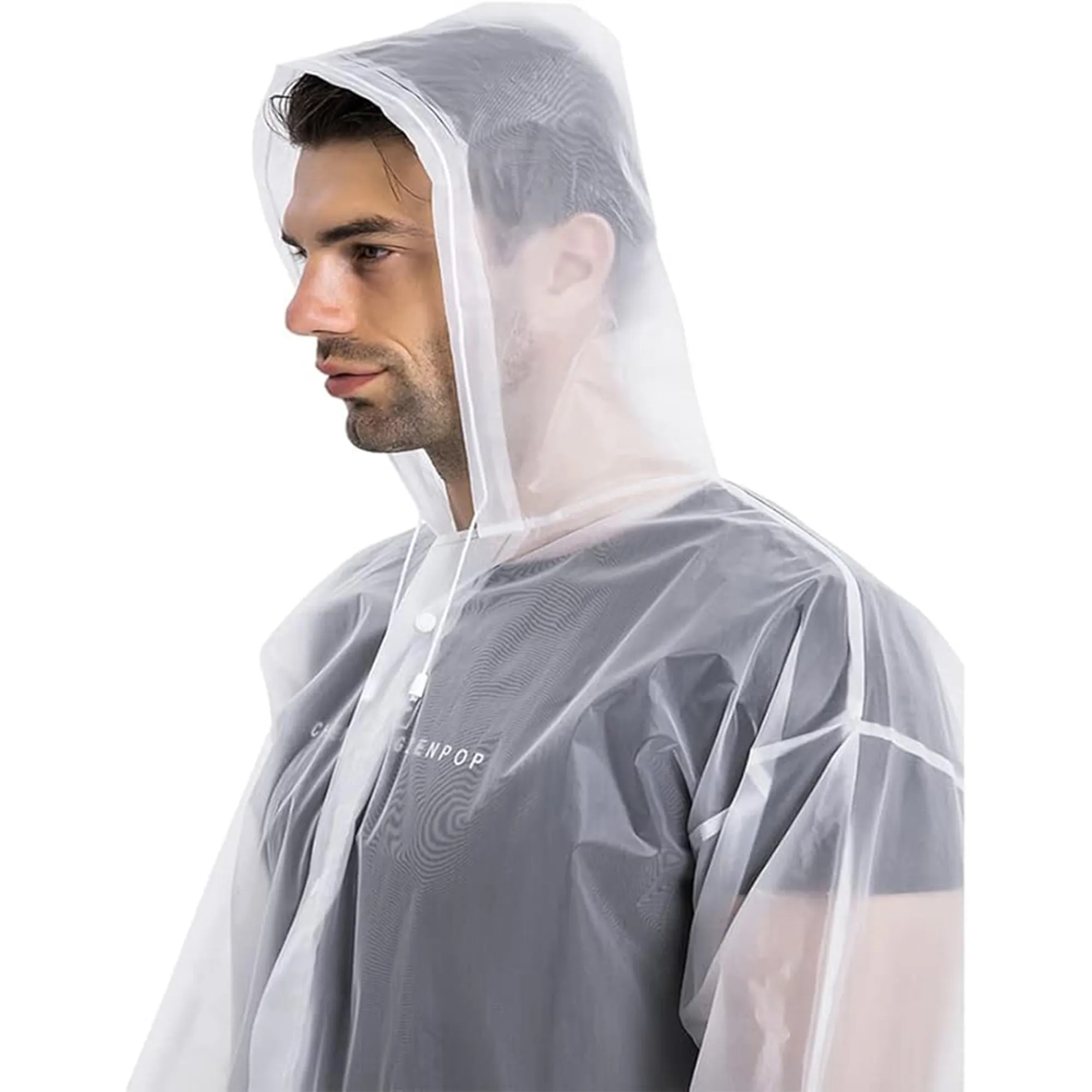 Unisex EVA Thickened Rain Poncho 4