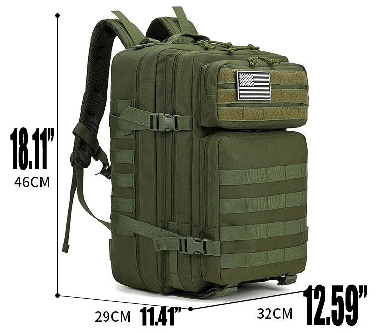 45L Camping Camouflage Backpack Large Capacity 21