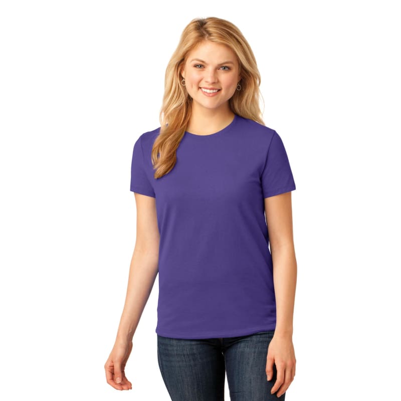 Port & Company Women's Core Cotton Tee. 30