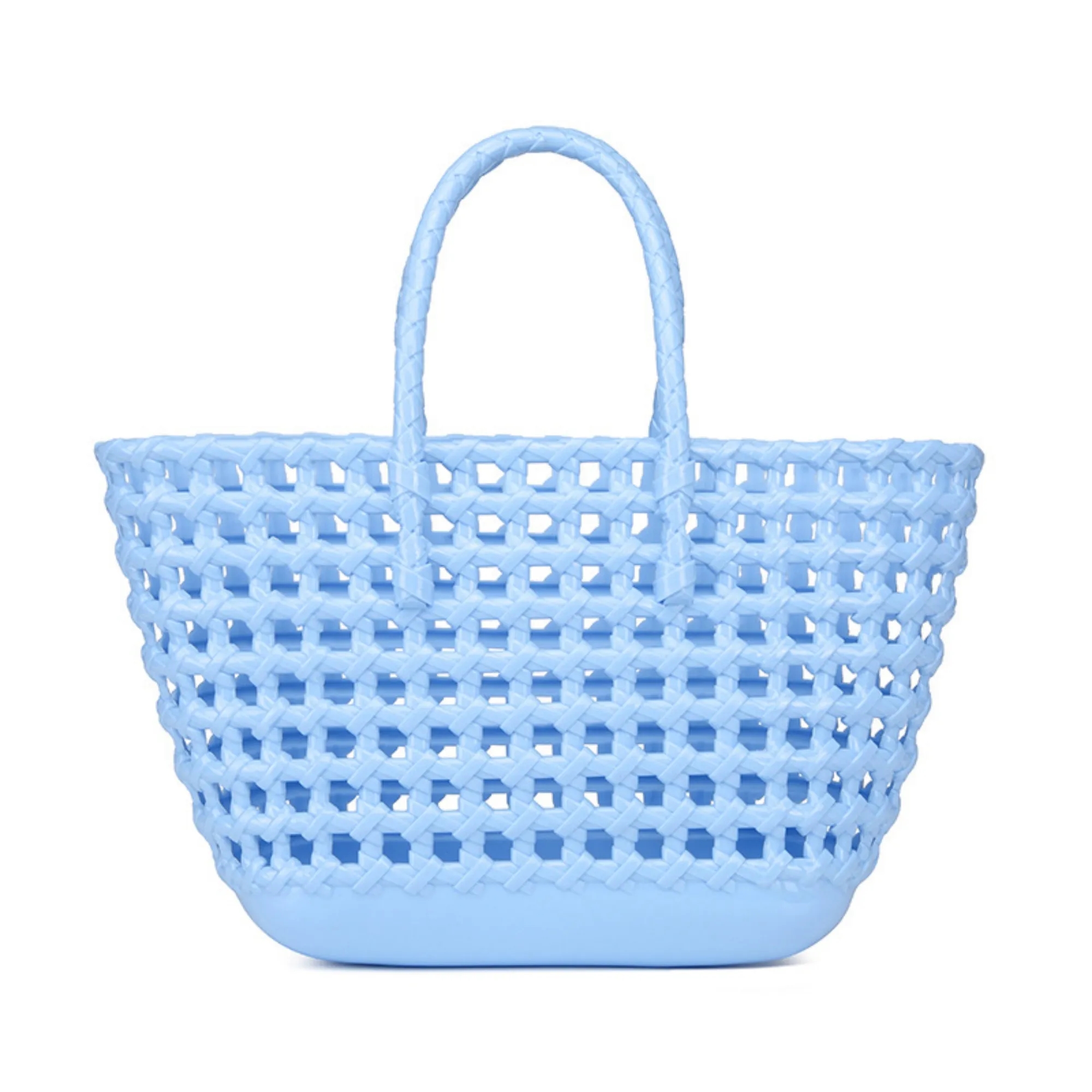 PVC Imitation Woven Handbag 5