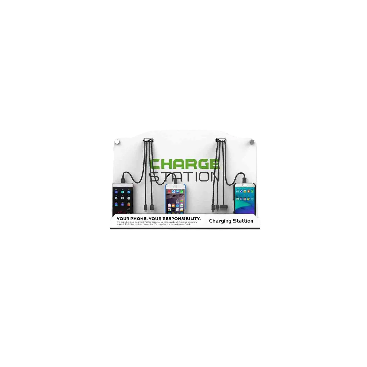 Wall Mount 8 Ports Cell Phone Fast Charging Station 2