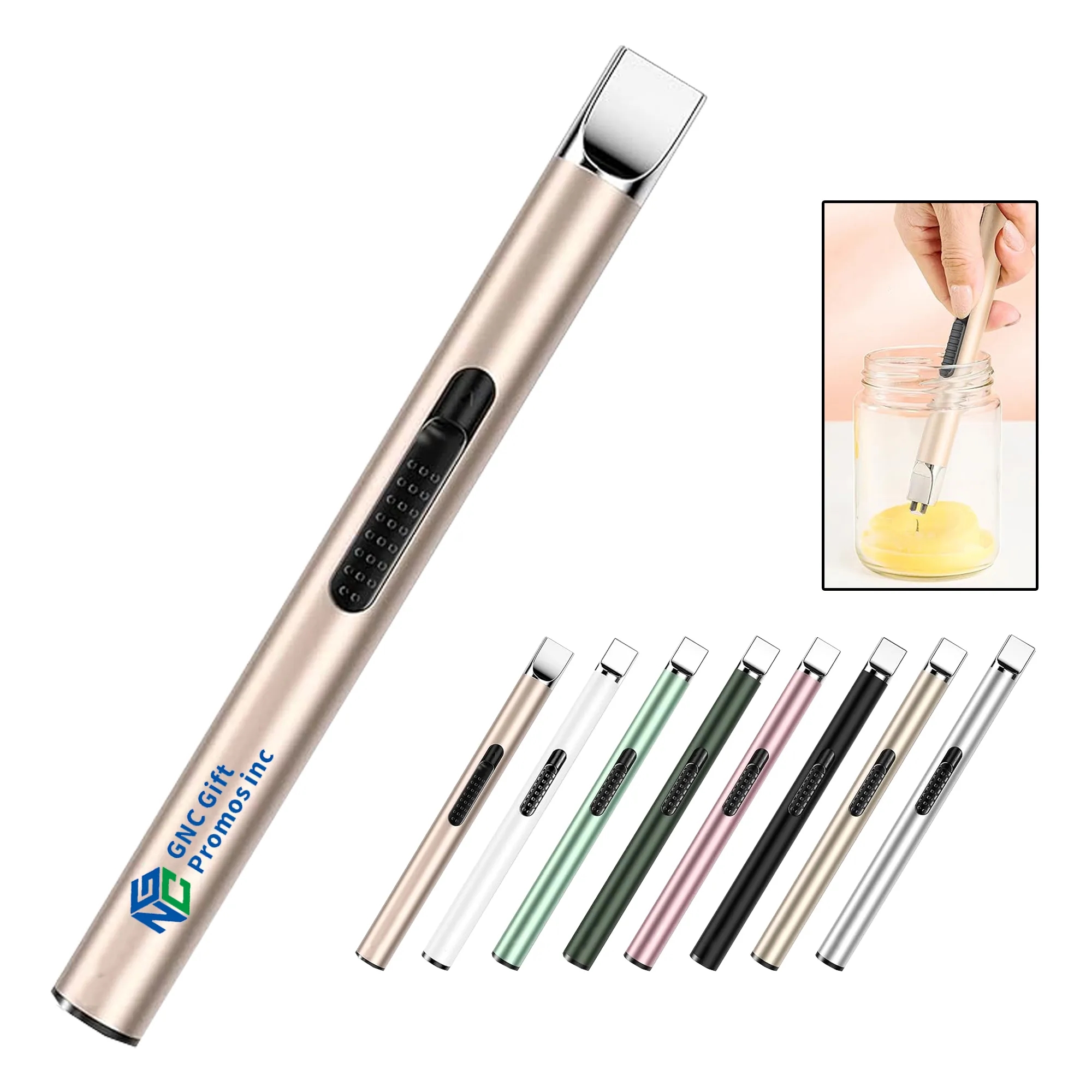 Electronic Lighter Candle 7" x 0.59" 3