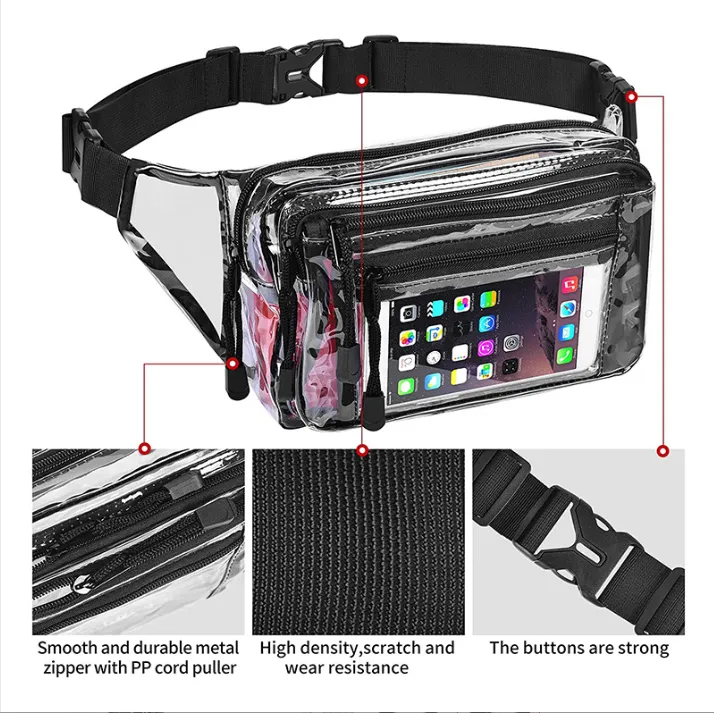 Stadium Approved Clear Multi-purpose Fanny Pack 2