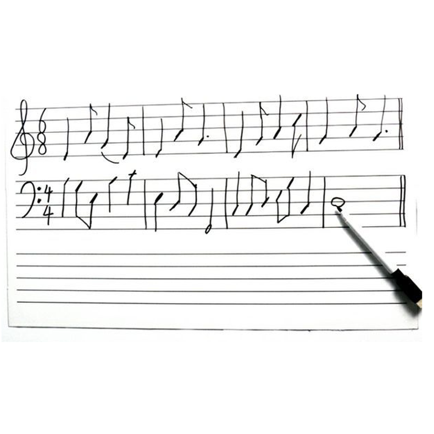 Teaching Erasable Five-Line Staff Soft Magnetic Whiteboard 6