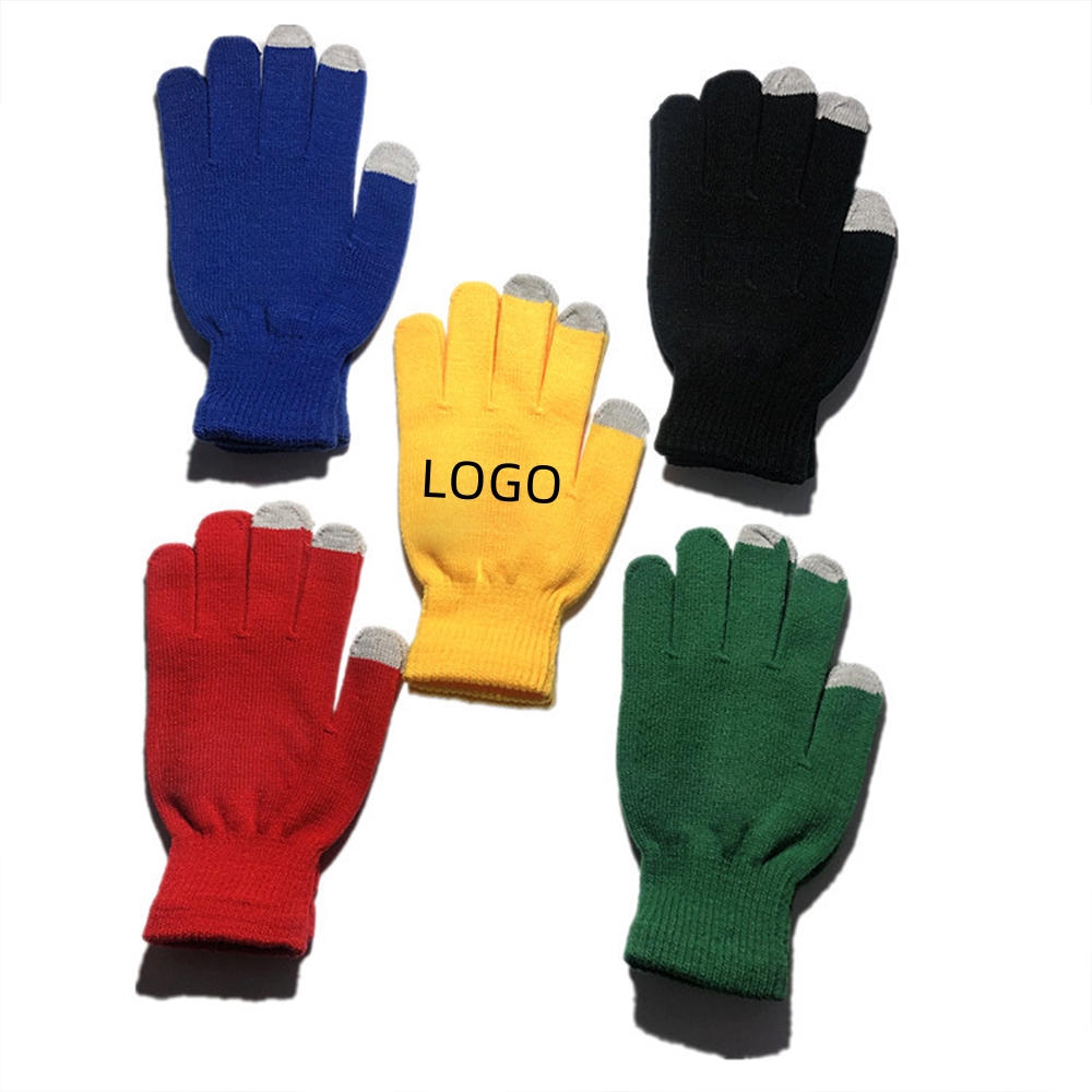 Winter Knitted Touchscreen Gloves 1