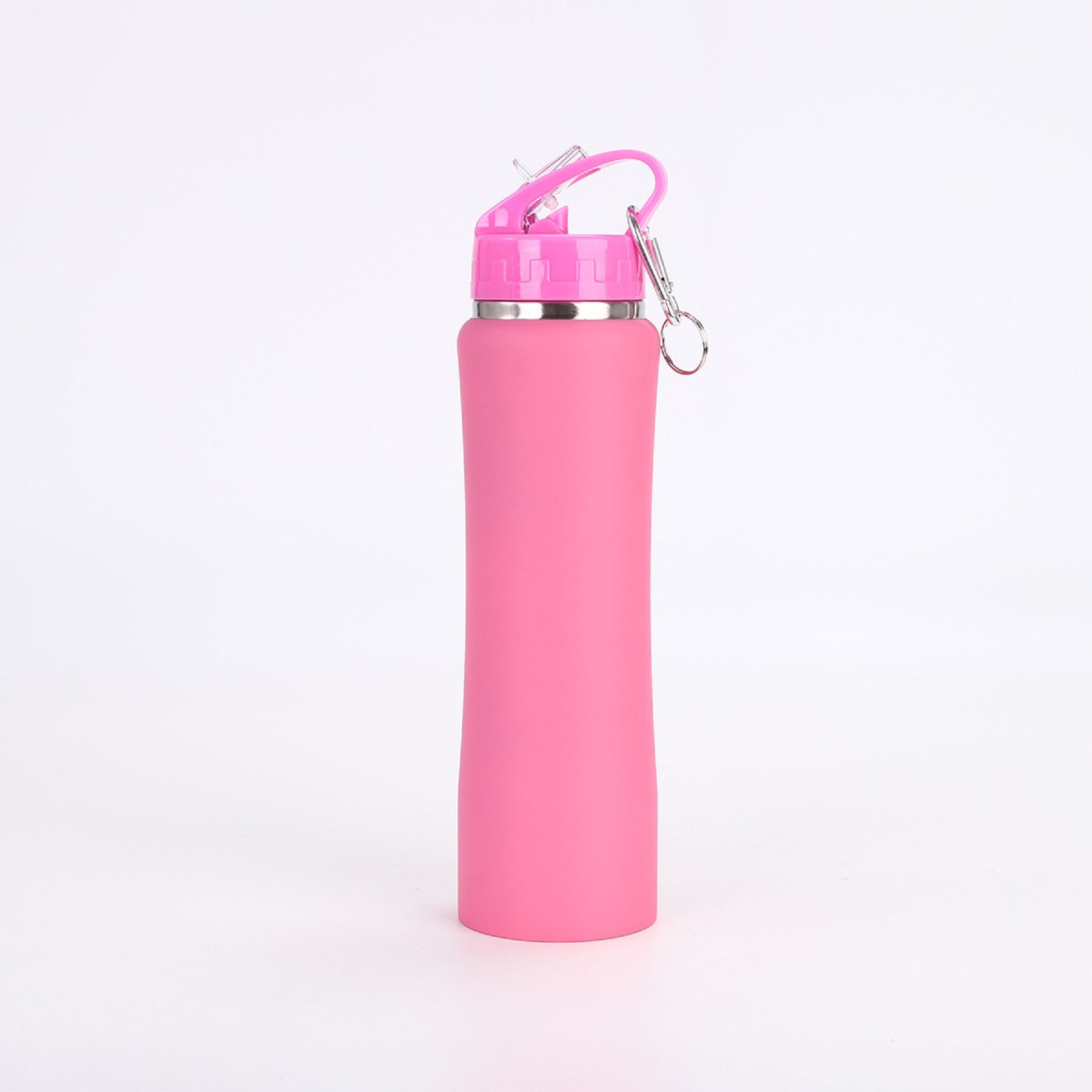 20 Oz. Ranger Sports Bottle Satin Finish And Carabiner, custom water bottle with logo imprint 5