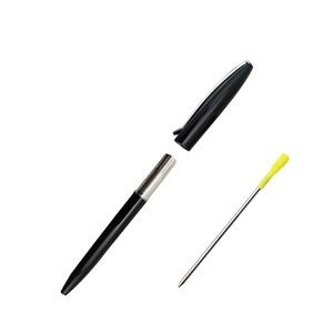 U Shaped Clip Signing Retractable Metal Pen 14